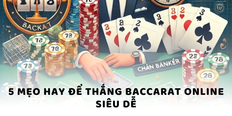 5 mẹo hay để thắng Baccarat BJ88 siêu dễ